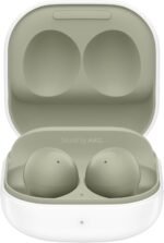 SAMSUNG Galaxy Buds 2 True Wireless Bluetooth Earbuds, Noise Cancelling, Comfort Fit In Ear, Auto Switch Audio, Long Battery Life, Touch Control, Olive Green [US Version, 1Yr Manufacturer Warranty] - Image 2