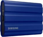 SAMSUNG T7 Shield 2TB Portable SSD, USB 3.2 Gen2, Rugged, IP65 Rated, for Photographers, Content Creators and Gaming, External Solid State Drive (MU-PE2T0R/AM, 2022), Blue - Image 2