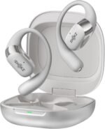SHOKZ New OpenFit 2+ Open-Ear Headphones, Dolby Audio Enabled, Comfortable Earbuds with Soft Ear Hooks, 48H Playtime, IP55 Water-Resistant, USB-C Fast Charging, Wireless Charging, Carrying Bag, Grey - Image 2