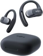 SHOKZ OpenFit Air - Open-Ear Headphones, True Wireless Earbuds, Water Resistant, Secure Earhooks for Daily Use, Black - Image 2