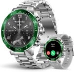 SOUYIE Military Rugged Smart Watch for Men, AMOLED 1.43" HD Screen, Bluetooth Call Answer/Make, Blood Oxygen/Heart Rate/Sleep Tracker, 7-30 Day Battery, Waterproof Fitness Tracker for iOS Android - Image 2