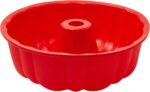 SOV silicone cake pan, silicone Cake Molds, Bakeware Non Stick 10 inch Pan for Jello,Gelatin,cake, Silicone Baking Molds for Cakes, Round Baking Pan (1 pack) - Image 2