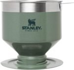 STANLEY Perfect Brew Pour Over | Manual Single Cup Coffee Maker | Drip Coffee Maker with Reusable Filter | Easy Clean Stainless Steel | BPA-Free | Hammertone Green - Image 2