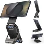 SUPCASE for MagSafe Wallet, Magnetic Wallet for Men, [5-Card Holder] [Adjustable Stand] [RFID Blocking] Phone Card Holder Tripod for Samsung Galaxy S25, Google Pixel 10 and iPhone 17/16/15/14, Carbon - Image 2