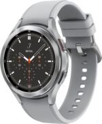Samsung Electronics Galaxy Watch 4 Classic 46mm Smartwatch with ECG Monitor Tracker for Health Fitness Running Sleep Cycles GPS Fall Detection Bluetooth US Version, Silver (Renewed) - Image 2