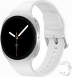 Samsung Galaxy Watch 8 (2025) Bluetooth Smartwatch, Intl Version – Fitness & Sleep Tracking,Heart Rate Monitor, Android Compatible (Not for iOS) – with Extra Hybrid Band (Silver, 40mm) - Image 2