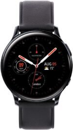 Samsung Galaxy Watch Active 2 (40mm, GPS, Bluetooth) Smart Watch with Advanced Health Monitoring, Fitness Tracking, and Long Lasting Battery, Black, SM-R830NZKCXAR (Renewed) - Image 2