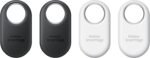 Samsung SmartTag2 (2023) Bluetooth + UWB, IP67 Water and Dust Resistant, Findable via App, 1.5 Year Battery Life (4-Pack) - Black/White (Global Edition, No US Warranty) - Image 2