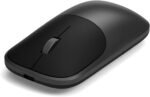 Satechi Slim EX Wireless Mouse, Multi-Device Bluetooth & 2.4GHz Connection for macOS, Windows, iPadOS, and Android, Silent Clicks, Anodized Aluminum Shell, USB-C Rechargeable Battery, Space Black - Image 2