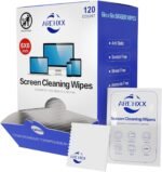 Screen Wipes for Electronics, 120 Count 6"x6" Pre-Moistened Screen Cleaner for Screens, Computer,Laptop,Tablet,Phone,Monitor,Car Screen Cleaner, Lens Wipes Individually Wrapped - Image 2