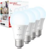 Sengled WiFi Light Bulb - Smart Bulbs That is Compatible with Google Assistant, A19 Daylight (5000K) - No Hub Required, 800LM 60W High CRI)60 Equivalent, 4 Count (Pack of 1) - Image 2
