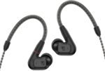 Sennheiser Consumer Audio IE 200 In-Ear Audiophile Headphones - TrueResponse Transducers for Neutral Sound, Impactful Bass, Detachable Braided Cable with Flexible Ear Hooks - Black - Image 2