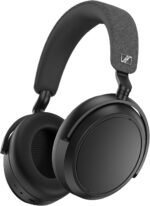 Sennheiser Momentum 4 Wireless Noise Cancelling Headphones - Bluetooth Headset for Crystal-Clear Calls with Adaptive Noise Cancellation, Over-Ear Headphones, 60h Battery Life, Folding Design, Black - Image 2