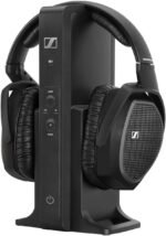 Sennheiser RS 175 RF Wireless Headphones for TV System with Bass Boost and Surround Sound Modes, Compact and Ergonomic, Wireless TV Listening, Black - Image 2