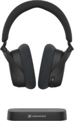 Sennheiser RS 255 TV Headphones - Bluetooth Headphones and Transmitter Bundle - Low Latency Wireless Headphones with Virtual Surround Sound, Speech Clarity and Auracast Technology - 50 h Battery - Image 2