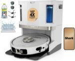 Shark Robot Vacuum & Mop Combo, PowerDetect NeverTouch Pro, Self-Emptying, Self-Refill with Self-Clean Pad Wash & Dry, 60-Day Debris Capacity, 30-Day Refill Tank, 5 Technologies, White, AV2810ZEWH - Image 2