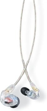 Shure SE425 PRO Wired Earbuds - Professional Sound Isolating Earphones with Detailed Sound, Dual-Driver Hybrid, Secure in-Ear Fit, Detachable Cable, Durable Quality - Clear (SE425-CL) - Image 2