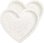 Silicone Heart Shaped Cake Pans 10 Inch Large Heart Cake Pan Nonstick Silicone Heart Molds for Baking (2 Pcs Set, Cream) - Image 2