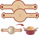 Silicone Sourdough Bread Sling Mat for Dutch Oven, 2 Pack Non-Stick & Easy Clean Reusable sourdough mat, Easy and Stable to Transfer Sourdough Bread, Round - Image 2