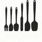 Silicone Spatula(6-piece set) High Temperature Resistant, Food Grade Silicone, Dishwasher Safe, for Baking and Cooking - Image 2