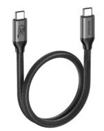 Silkland 80Gbps USB 4 for Short Thunderbolt 5 Cable 1.6FT, 120Gbps Bandwidth for 16K/Dual 8K, 240W Charing, Braided USB C Data Cable Compatible Thunderbolt 4, SSD,MacBook M4 Pro/Max,iPhone 17/16, Dock - Image 2