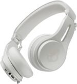 Skullcandy Icon ANC Wireless On-Ear Bluetooth Headphones, Active Noise Cancelling, 60 Hours Battery, Sweat Water Resistant, Foldable Durable Travel Ready, Microphone for iPhone Android - Bone - Image 2