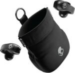 Skullcandy Push 720 Open Wireless Open Ear Bluetooth Earbuds, Headphones, Waterproof, Clip-On Lightweight Design, 30 Hours Battery, Wireless Charging Pouch, Microphone for iPhone Android - True Black - Image 2