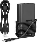 Slim 90W Laptop Charger USB C Replacement for Dell Latitude 5420 5520 7480 7490 7420 Chromebook 3100 Dell XPS 13 9360 XPS15 9550 9560 DA65NM190 LA65NM190 Type C AC Adapter Power Cord - Image 2