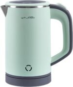 Small Electric Kettle Stainless Steel, 0.8L Portable Tea Kettle Auto Shut-off, Low Power Hot Water Kettle for Camping, Travel, Office and More - Image 2