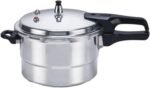 Small Pressure Cooker 4 Quart，Aluminum Pressure Cooker Compatible with Gas & Induction Cooker Fast Cooking Pot Even Heat Distribution for 2-3 People - Image 2