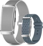 Smart Bracelet for Men Women, Health Activity Fitness Trackers, 24/7 Continuous Heart Rate/Blood Pressure/HRV/Stress Monitor, 24H Sleep Tracker, 170+ Sports Modes Smart Wristband with 2 Bands Free APP - Image 2