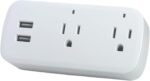 Smart Life Surge Protector Dual Mode (Support WIFI) 4 Outlet WiFi Smart Plug, WiFi, Powerful 16A 3500 Watt Output, Compatible with Alexa, Google Home, Voice Control, Smart Life and Manual App - Image 2