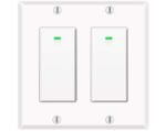 Smart Light Switch, Compatible with Alexa, Google Assistant, IFTTT, WiFi Light, Neutral Wire Required, Schedule Setting APP Remote Control, ETL, No Hub Required (2 Gang Smart Switch) - Image 2