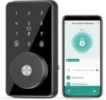 Smart Lock, 4-in-1 Keyless Entry Door Lock for Front Door, Digital Door Lock with Keypad, Bluetooth Smart Deadbolt, App Control - Image 2