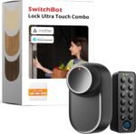 Smart Lock Ultra with Keypad,Fingerprint Door Lock, App Remote Control, Built-in WiFi Keypad Deadbolt, Auto Unlock, Waterproof&Easy Install,Supports Alexa and Google (Lock Ultra Touch Combo) - Image 2
