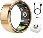 Smart Ring Health & Fitness Tracker for Men & Women, Heart Rate, SPO₂, Sleep & Activity Monitoring, IP68 Waterproof, Long Battery Life, Family Care Mode, No Subscription Fee (Rose Gold, 8) - Image 2