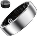 Smart Ring Health Tracker for Women, Fitness Ring Sleep Tracker, Fast Charging for Long-Lasting Use, Pedometer Exercise, Monitor Sleep, SpO2f (Silver 12) - Image 2