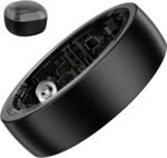 Smart Ring for Women & Men, Activity Tracker Ring, Heart Rate Monitor, Sleep Monitoring, Step Counting, Calorie Pedometer, No Subscription Fee, iOS Android (Black 10) - Image 2