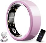 Smart Ring for Women,Ceramic Smart Ring,Calorie Burn, Auto Exercise Recognition,Health Fitness Tracker with Heart Rate Monitor,Sleep Tracking, Step Counter, for iOS & Android (#8) - Image 2