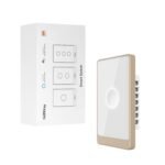 Smart Wall Light Switch, 2.4GHz 1 Gang WiFi Touch Switches, Neutral Wire Required, 3 Way Muti Remote Control Smart Life/Tuya App, Compatible with Alexa, Google Home, White, 2026 - Image 2