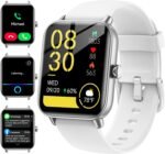 Smart Watch for Android Phones/iPhones, 1.85" HD Smart Watches for Women/Men with Heart Rate/SpO2/Sleep Monitor, 3ATM Waterproof Fitness Tracker Watch with 120 Sport Modes, Health Tracker, Gift - Image 2