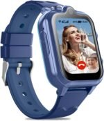 Smart Watch for Kids, 4G Phone Calling Text Messaging Child Phone Smartwatch with WiFi, Voice Video Chat, Bluetooth, Alarm, Pedometer, Wrist Watch for 4-16 Boys Girls Birthday Gifts. - Image 2