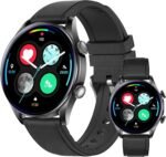 Smart Watch for Men Women, 1.39" Round GPS Watcher with 100+ Sports Modes, Blood Pressure/Heart Rate/Blood Oxygen/Sleep Monitor, IP67 Waterproof Smartwatch for Android iOS - Image 2