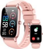 Smart Watch for Men Women, 1.57" Smartwatch (Answer/Make Call) , Fitness Tracker with 110+ Sport Modes, Heart Rate/Sleep Monitor, IP68 Waterproof, Bluetooth Calls, Smartwatches for Android iOS Pink - Image 2