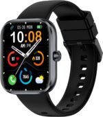 Smart Watch for Men Women, 1.83" HD Touchscreen Fitness Watch with Bluetooth Call&Message Notifications, 110+Sport Modes, 24/7 Heart Rate/Sleep Monitor, IP68 Waterproof Fitness Tracker, Deep Black - Image 2