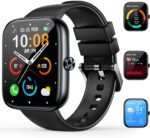 Smart Watch for Men Women, 1.83" HD Touchscreen Fitness Watch with Bluetooth Call&Message Notifications, 110+Sport Modes, 24/7 Heart Rate/Sleep Monitor, IP68 Waterproof Fitness Tracker for Android iOS - Image 2