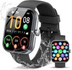 Smart Watch for Men Women, 2026 Release (Answer/Make Call) 1.96" HD Fitness Tracker Running Watch,IP68 Waterproof, Pedometer,Step/Sleep/Heart Rate Monitor,110+ Sport Mode Smartwatch for Android Phone - Image 2