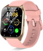 Smart Watch for Men Women (Answer/Make Calls), 1.85" HD Fitness Watch with Heart Rate and Sleep Monitor, 110+ Sports Modes Smartwatch, IP68 Waterproof Activity Tracker for iOS/Android, Pink - Image 2