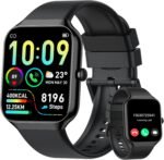 Smart Watch for Men Women Answer/Make Calls, 1.96" HD Fitness Watch with Heart Rate Monitor Sleep Monitor, 113+ Sports Activity Trackers with Step Counter, IP68 Waterproof, Smartwatch for Android/iOS - Image 2