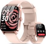 Smart Watch for Men Women Bluetooth Call, 1.85" HD Touch Screen AI Voice Smartwatch, Fitness Tracker with Sleep/Heart Rate Monitor, IP68 Waterproof, 100+ Sports Modes for Android & iOS - Image 2